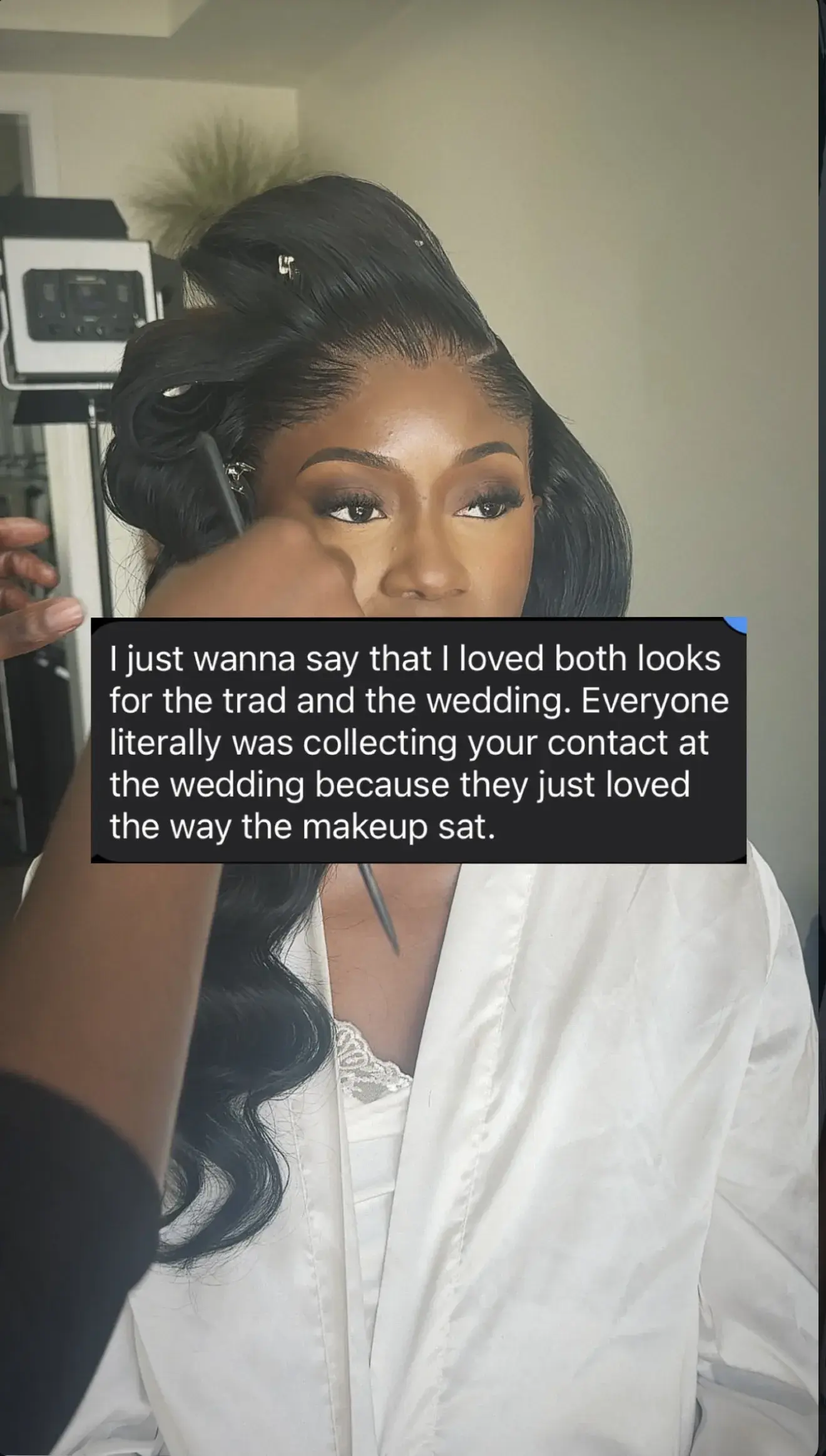 Client testimonial